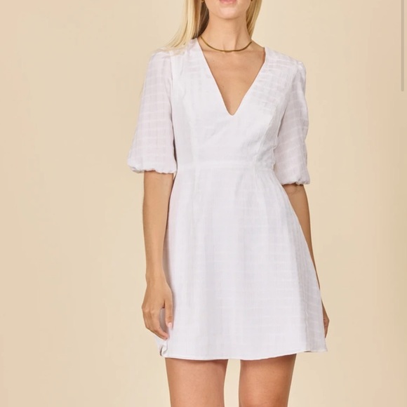 Black and White plaid mini dress from Park & Fifth - Picture 4 of 7